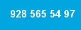 928 565 54 97 928 565 54 97